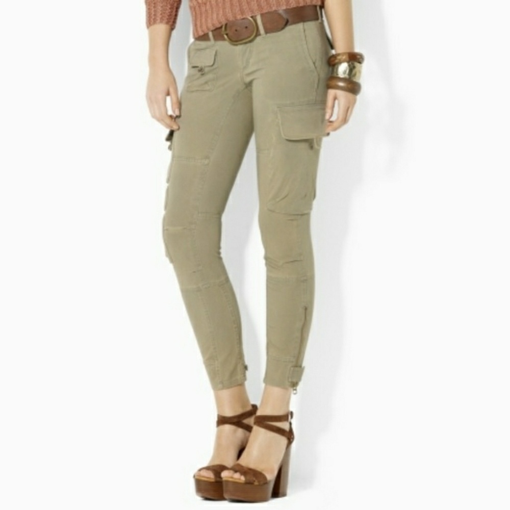 Ralph Lauren Cropped Cargo Pants